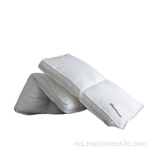 Putih 80-an Mesir 100 Cotton Sateen Bantal 48 * 74cm